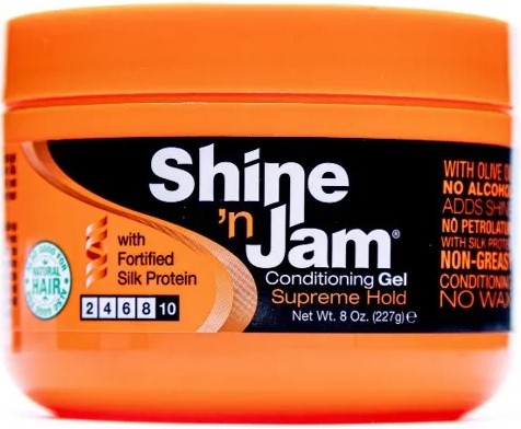 Shine 'n Jam Conditioning Gel Supreme Hold 8oz (227g)